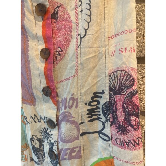 BDG Jasper Shift Mini Urban Outfitters Women's Sleeveless Button-Down Dress With - Picture 6 of 11